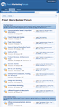 Mobile Screenshot of freshmarketingforum.com